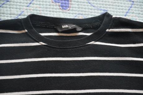 110 bavlněné prouhaté tričko, kids by lindex, lindex,110