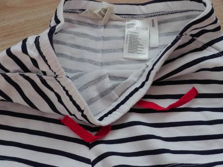 Bavlnene kratasky pruhovane, h&m,128