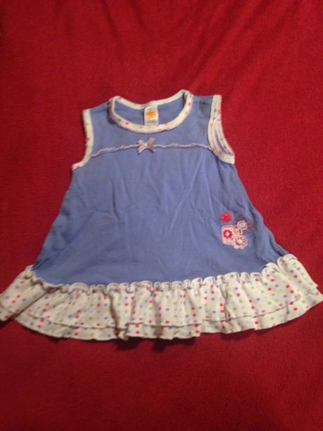 Dívčí šaty květy vel. 62 - 68, mini mode,62