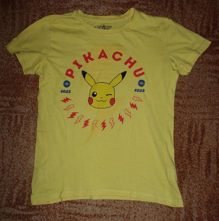 Tričko pikachu pokémon vel. 134-140, sinsay,134