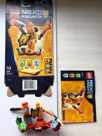 Lego nexo knights 70339 úžasný flama, 