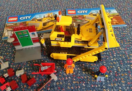Lego city 60074 - buldozer.,