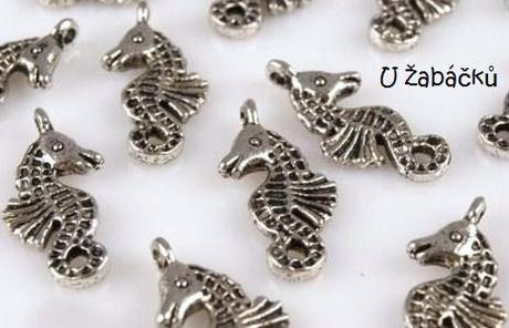 Kovový přívěsek + kroužek - varianta želvička,