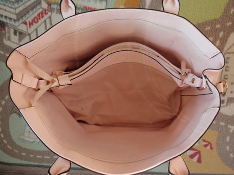 Kabela-kabelka-taška světle růžová - prostorná., orsay