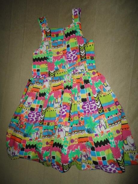 Krásné šaty george, vel. 5-6 let, george,110