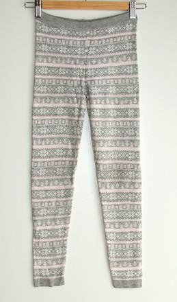 Z73 teplé pletené legíny 122/128, pepperts,122