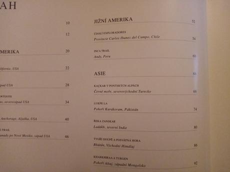 Kniha nejkrásnější treky světa, 