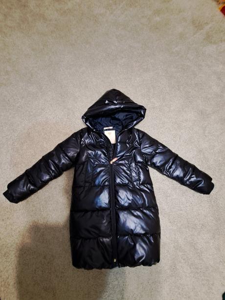 Nepromokavá zimní bunda, vel.8 let, blue base,128