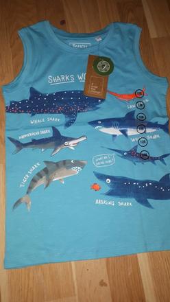 Tílko s ryby 128, c&a,128