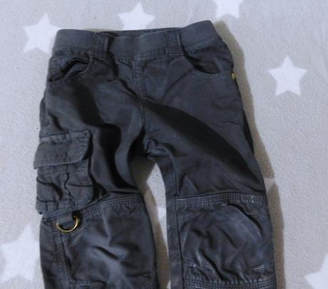 Plátěné kalhoty vertbaudet vel.92/98, vertbaudet,92