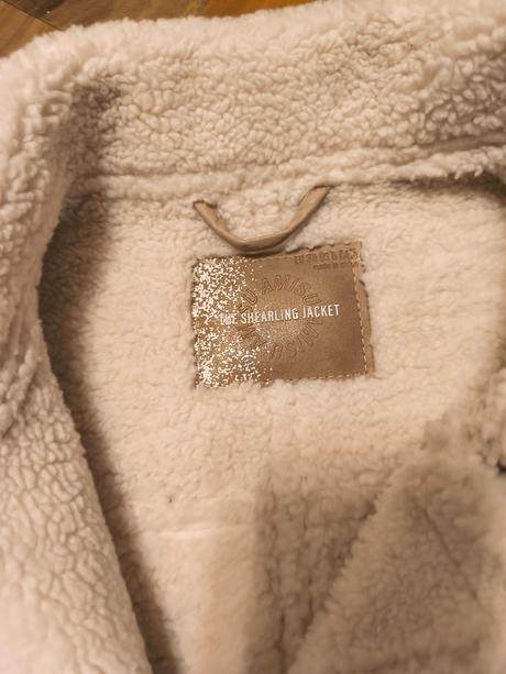 Zimní bunda beránkem oversize s-l, amisu,m