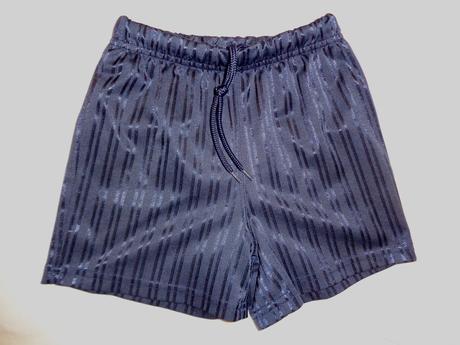 Tměva modré dresíkové šortky, 110