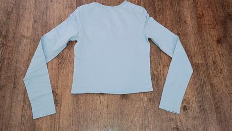 Dětské tričko/ crop top s dlouhým rukávem, h&m,170