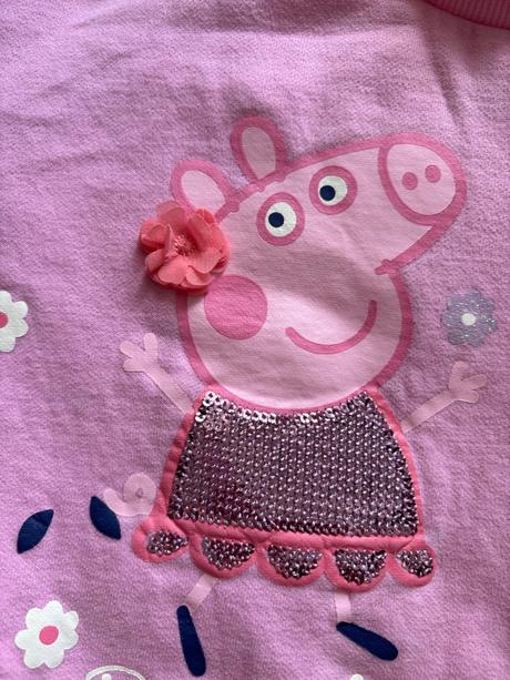 K13/ mikina s peppa pig - v.4/5 let, 110