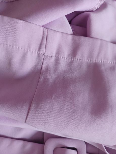 Lila šortky kraťasy s páskem xxs/158, new yorker,158