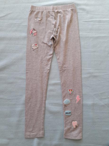 3 x legíny, tcm, atd, vel 122/128, tcm,122