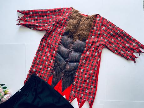 An10/ kostym vlkodav halloween - v.9/10 let, 