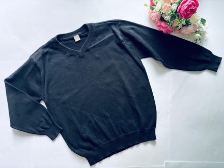 Svetr tmavě šedý - v.7 let, tu,122