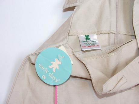 P299 plátěné nenošené šaty vel. 74, early days,86