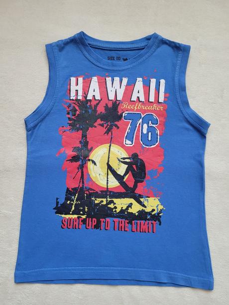 Tričko bez rukávů se surfařem, okay,110