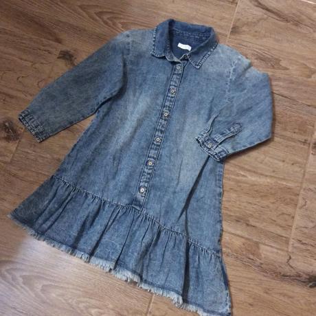 Džínové košilové šaty next, next,104