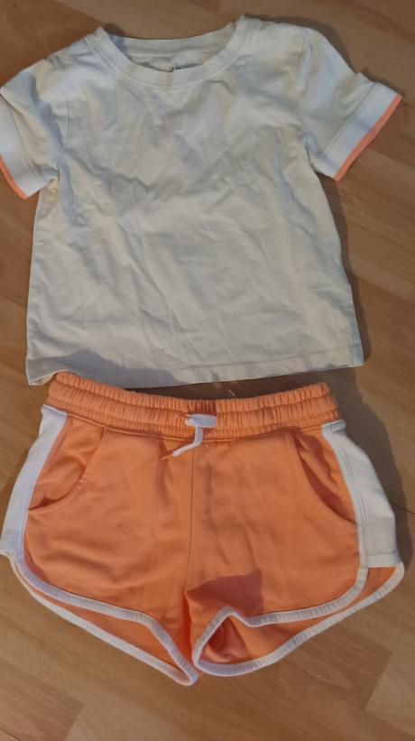 Letní komplet, h&m,134