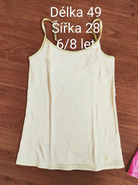 Tílko 6/8 let, 116