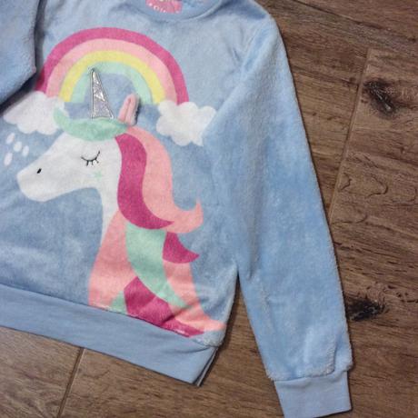 Chlupatková mikina s jednorožcem, tu,140