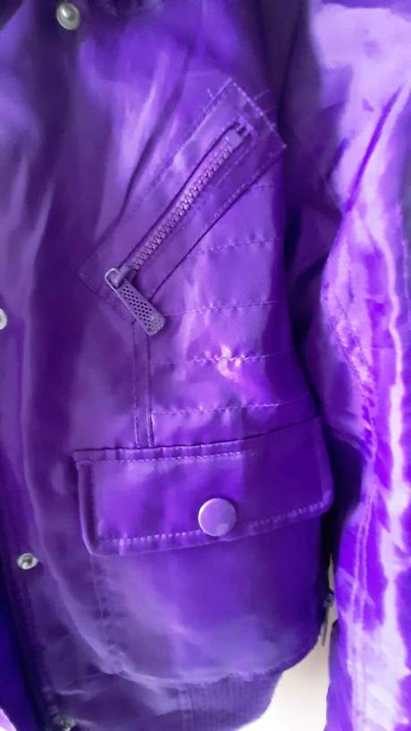 Zimní bunda s kapucí, l