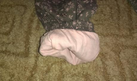 Zateplené kalhoty 3-4 roky top stav, f&f,98