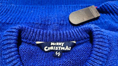 Vánoční svetr svítí vel.6/7r(116/122), 122