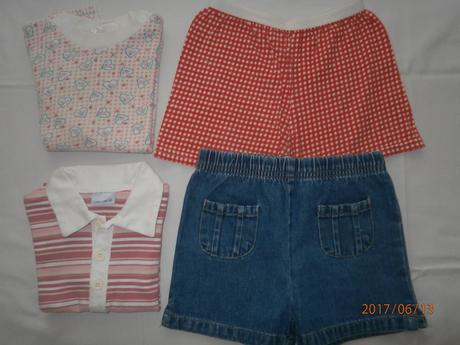 Letní setík triček a kraťas,vel.vel.86/98, 86–98