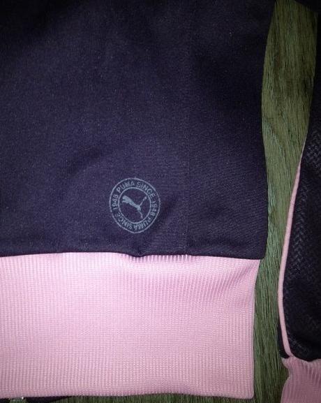 Fialová mikina puma, puma,s