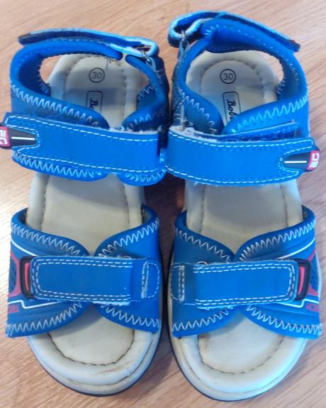 Boty - sandálky    vel.29/30  zn.bobbi shoes, bobbi shoes,29