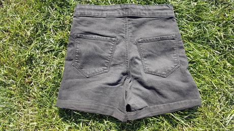 M119	dívčí riflové kraťasy vel. 140, h&m,140