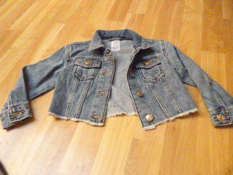 Krásná riflová bunda vel. 3-4 denim, denim,104