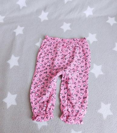 Srdíčkové kalhoty orsolino vel.74/80, 80