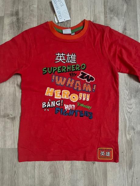 Triko hero dl. rukáv _nové zn. blue seven kids, 116