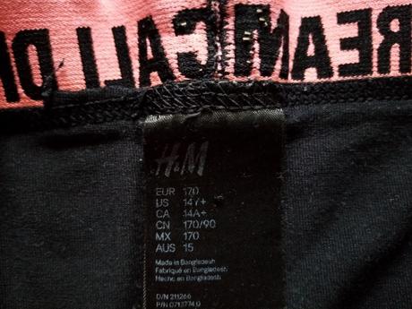 Boxerky, h&m,164