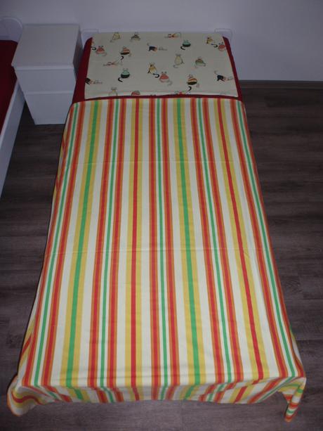 Povlečení kočky-kočičky-proužek oboustranné., 