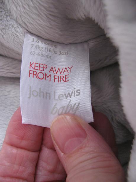 Kojenecká zimní kombinéza s kapucí john lewis, john lewis baby,68