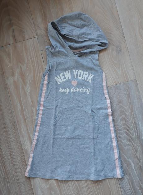 Letní šaty s kapucí h&m, vel. 110/116, h&m,110