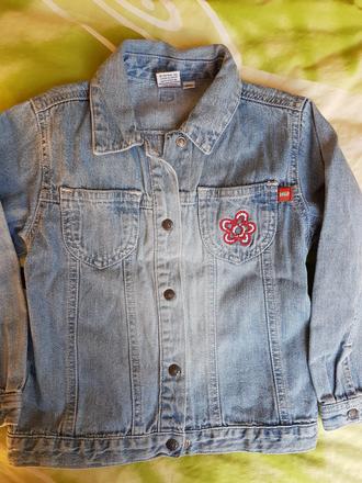 Divci džínová bunda, lego,104
