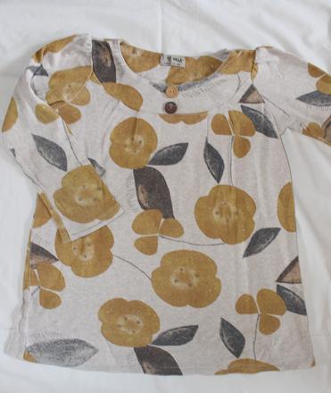 Op666. tunika s květy 4-5 let, next,110