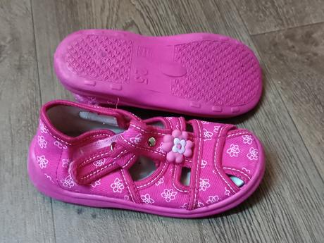 2x dívčí bačkory/baleríny, vel.25, 25