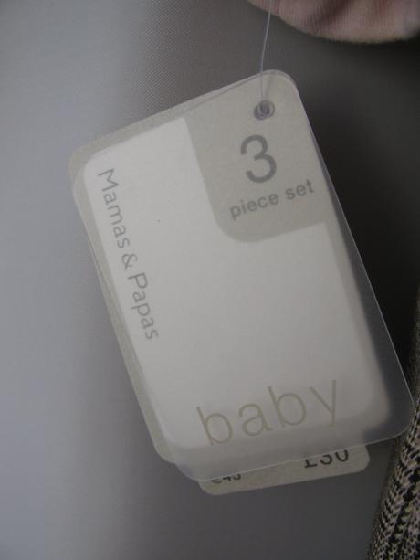 Souprava-šatovka+triko-mamas & papas, mamas & papas,86