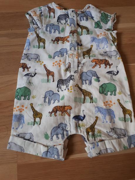 Letní overal se zvířátky vel. 68, john lewis,68