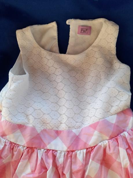 Štay, šatky, šatečky růžovobílé, 86