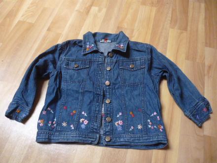 Vyšívaná riflová bunda 4-6 monsoon, monsoon,110