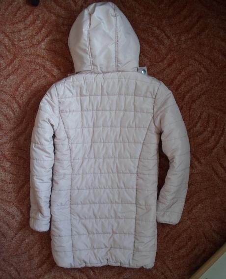 Růžová bunda bundička s kožíškem, pepco,158